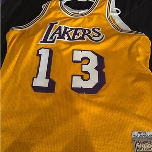 Yellow Lakers Basketball Jersey